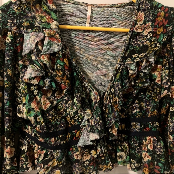 Free People Rudi Ruffle Crop Top - Picture 3 of 5